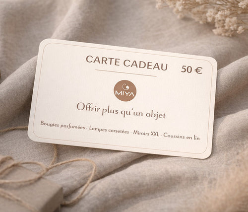 Carte Cadeau MIYA – Offrir plus qu’un objet - MIYA