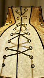 Lampe artisanale en fibres naturelles | VENUS No 08 - MIYA