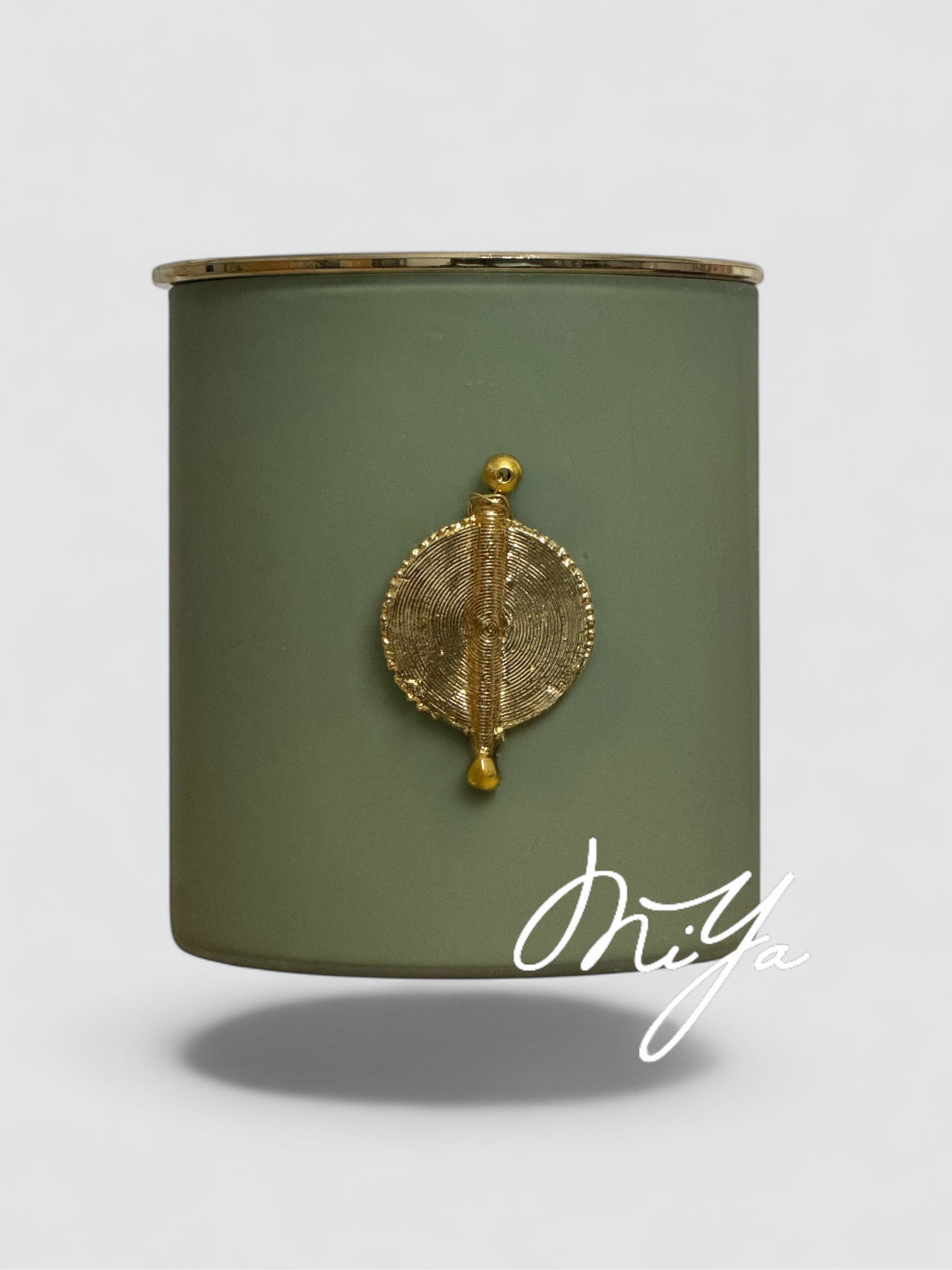 Bougie parfumée NUDE ESSENCE artisanale, en cire de soja, design minimaliste et conviviale | MIYA