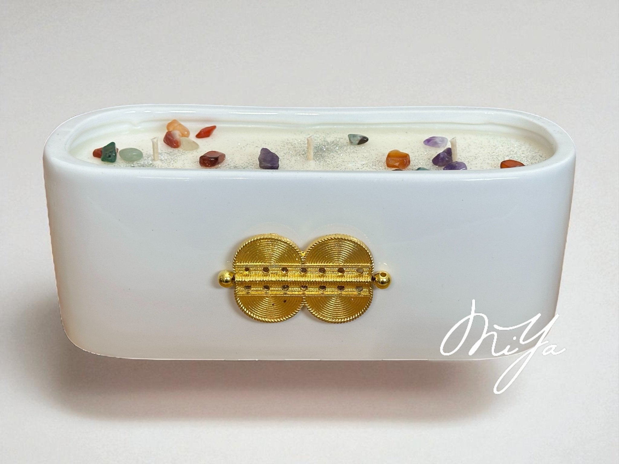 Bougie parfumée Bûchette ~1 kg – Blanc | MIYA