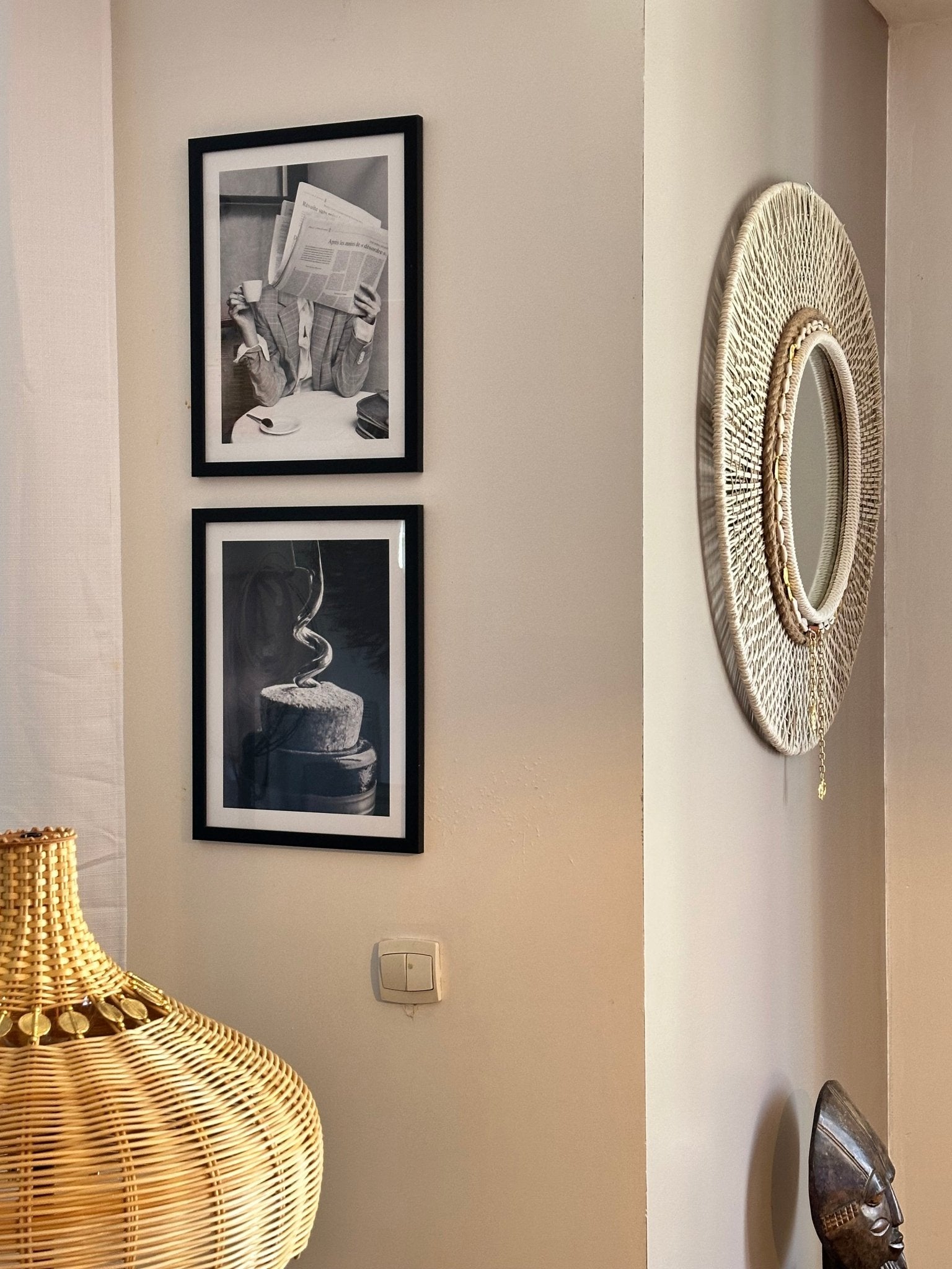 Miroir rond | Rayan - MIYA’s Boutiques